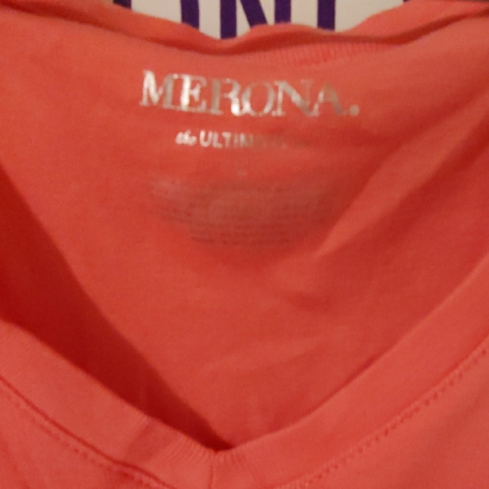 Sold Poshmark Error Salmon tee - Picture 2 of 3